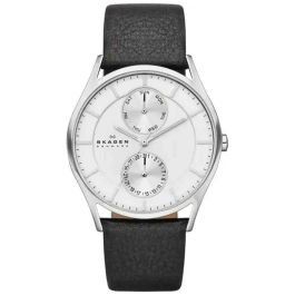 Skagen Holst SKW6065 Men’s Black Dial Leather Watch - Amman - Jordan