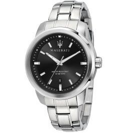 Maserati Successo 44mm Silver Men's Watch - Italian Elegance - Amman - Jordan