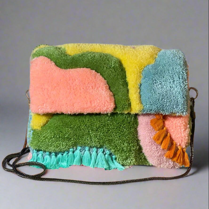 Handmade handbag (Forest)