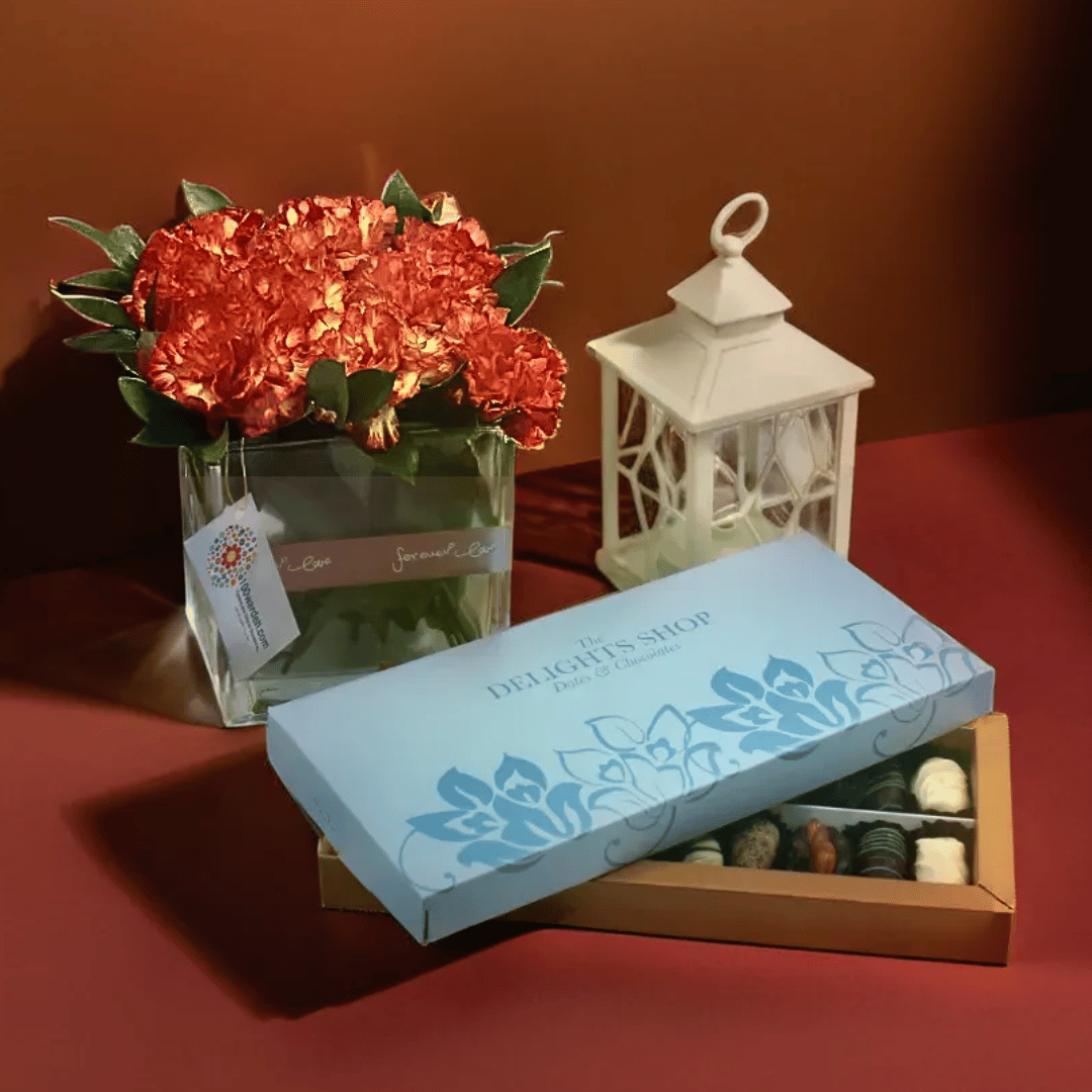 Ramadan Carnation + Choco Dates set